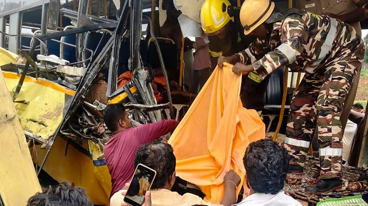 Rescue work underway.