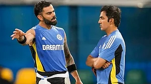 Virat Kohli and Gautam Gambhir in a file photo