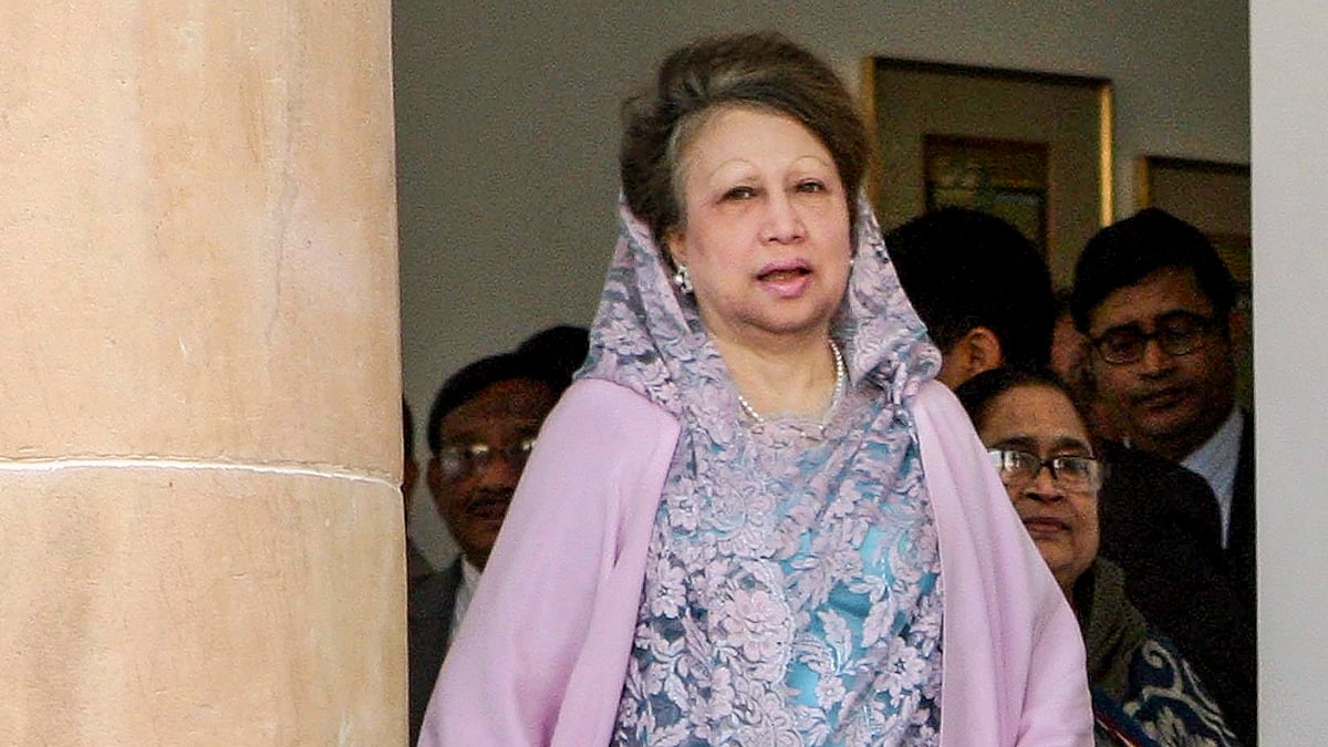 Former Bangladesh prime minister Khaleda Zia (photo: PTI)