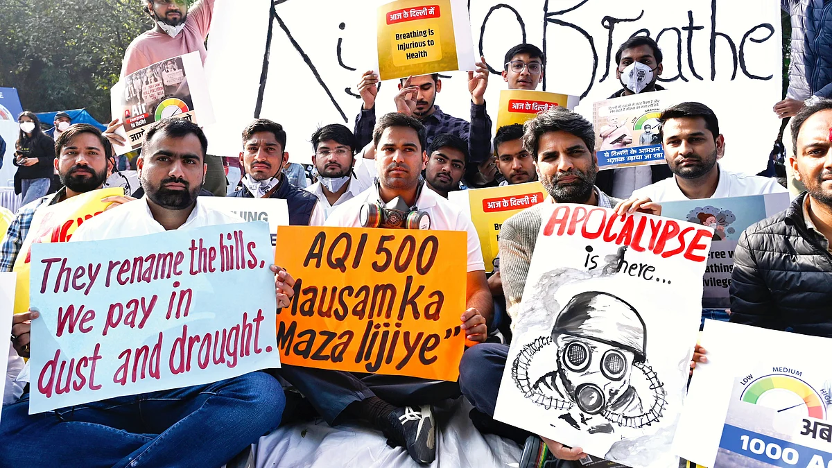 Staying alive with dark humour and ‘AQI Porn’