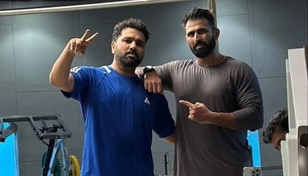 Rohit Sharma hit the gym with Abhishek Nayar for a makeover ahead of Australia tour