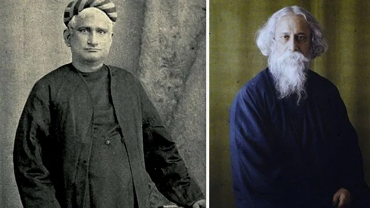 Bankim Chandra Chattopadhyay wrote Vande Mataram, and Rabindranath Tagore set it to music