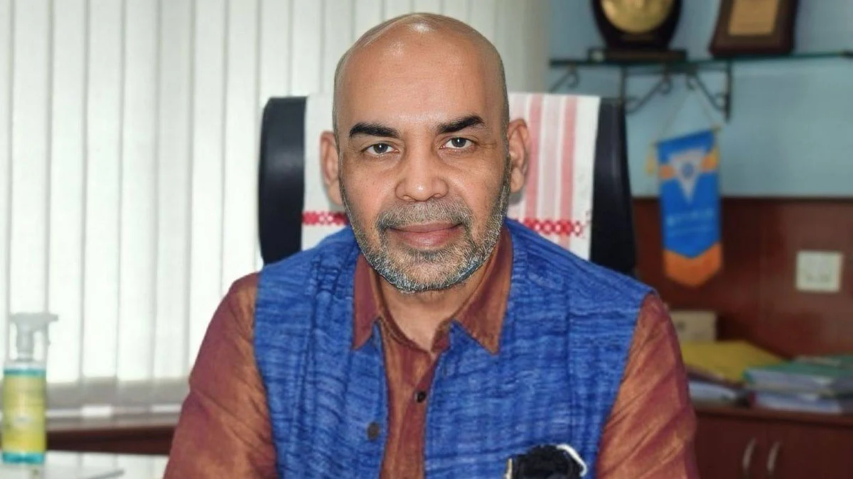 Tezpur University Vice Chancellor Shambhu Nath Singh