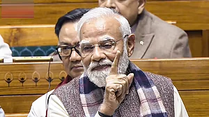 Prime Minister Narendra Modi speaks in the Lok Sabha, 8 Dec