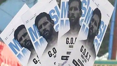 GOAT tour: Giant statue of Messi in Kolkata to remain legacy of visit