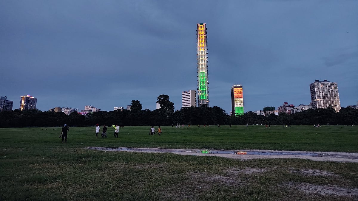 A view of Maidan in Kolkata.