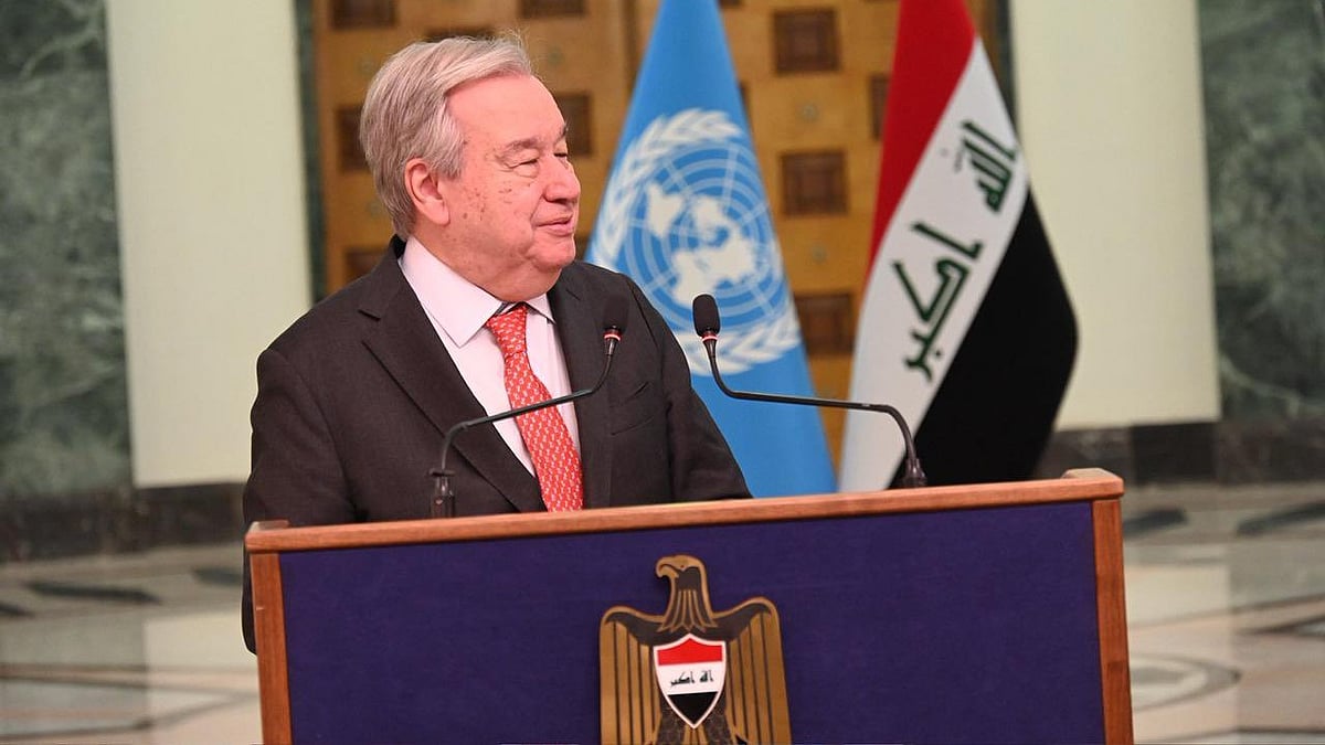 United Nations secretary-general António Guterres.