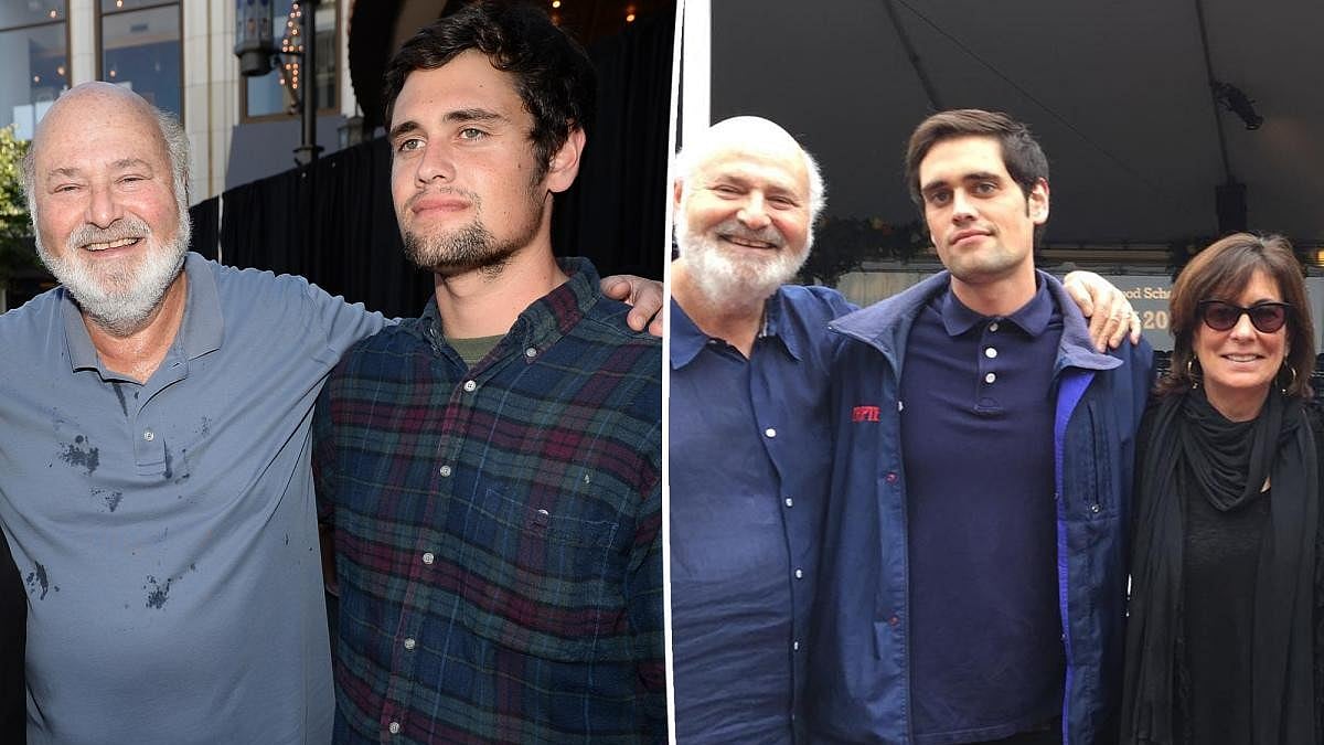 Nick Reiner with his murdered parents