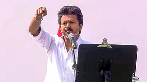 Event marked Vijay’s first public outreach in Tamil Nadu since the September 27 TVK rally in Karur.