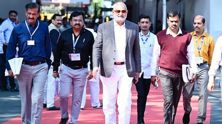 Manikrao Kokate at the winter session of the Assembly in Nagpur, 12 Dec