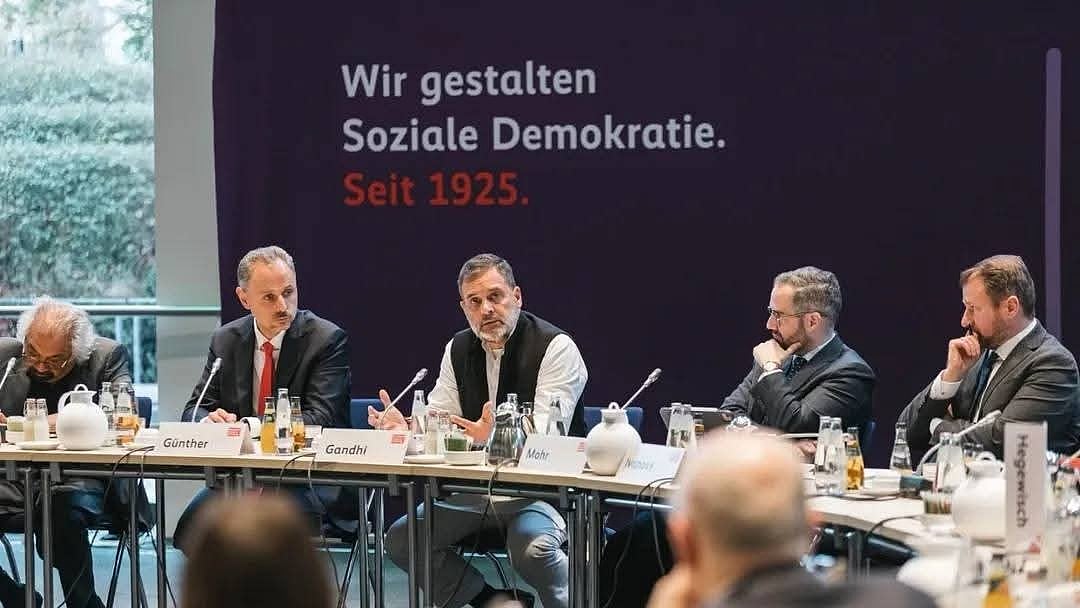 Rahul Gandhi engages with German think-tanks on democracy and global responsibility