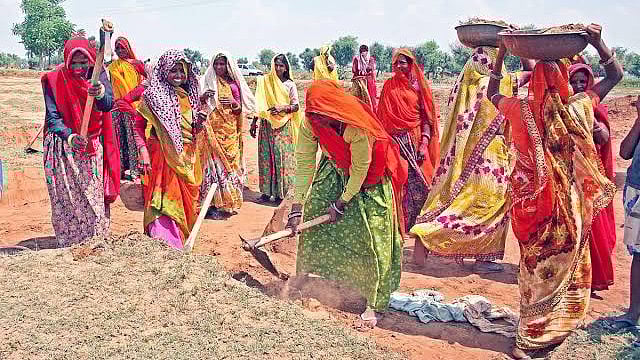 More than half the workers in MGNREGA are women