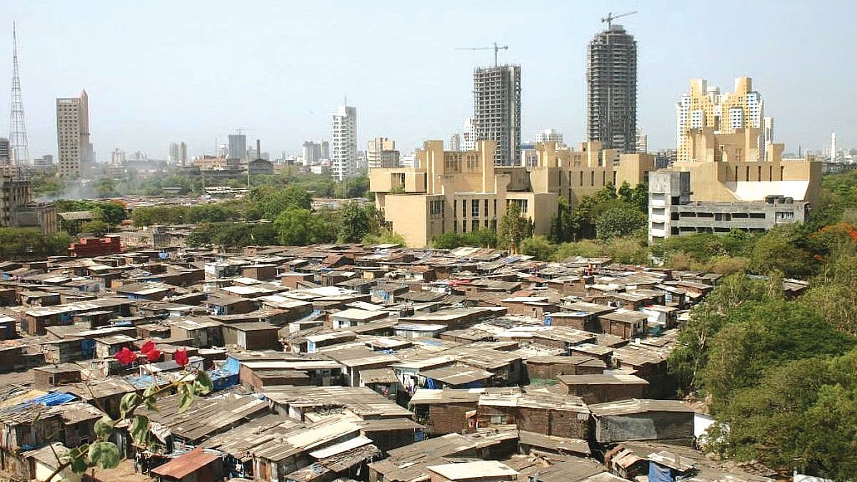 These chawls and highrises in the same frame hold a mirror to our growth model. (NH Archives)