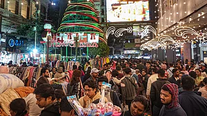 Festive cheer fills the air as Kolkata gears up for Christmas.