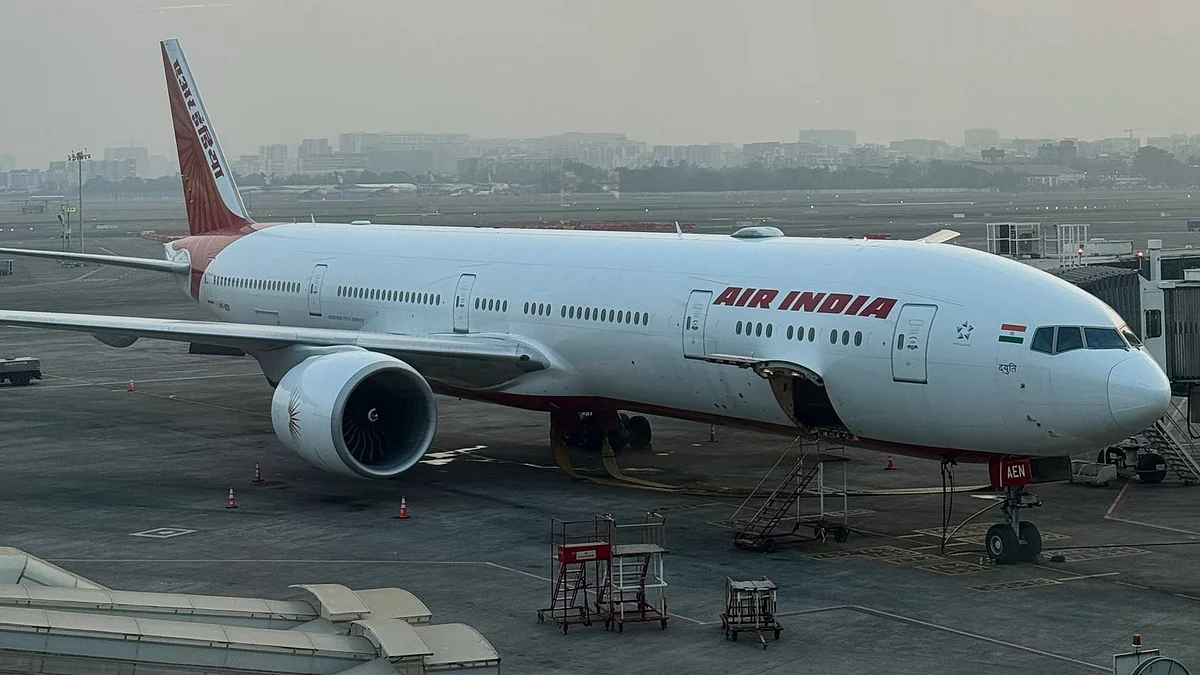 Representational image of an Air India flight.