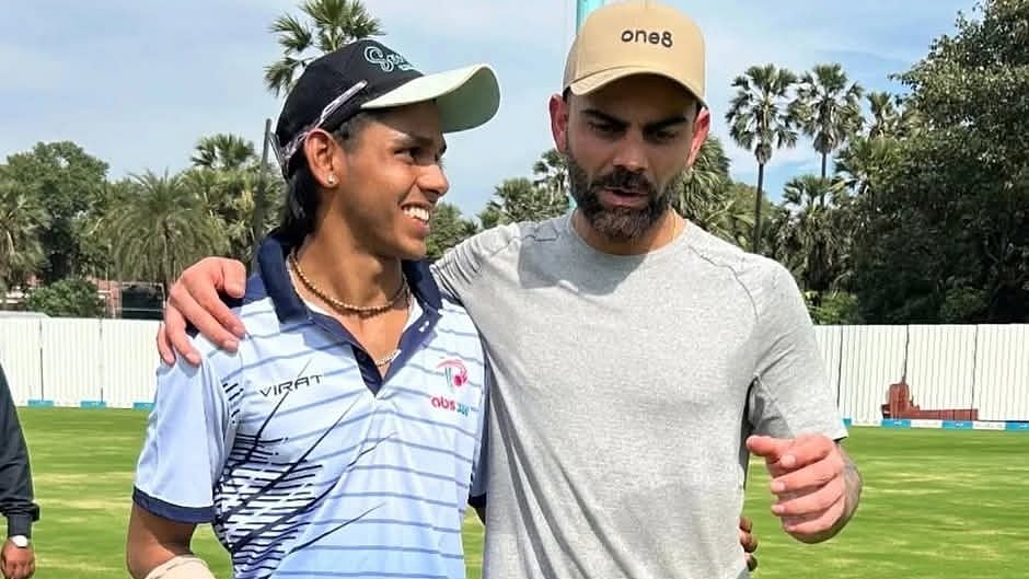 Virat Kohli has a word of advice for a young player as they prepare for the Vijay Hazare Trophy