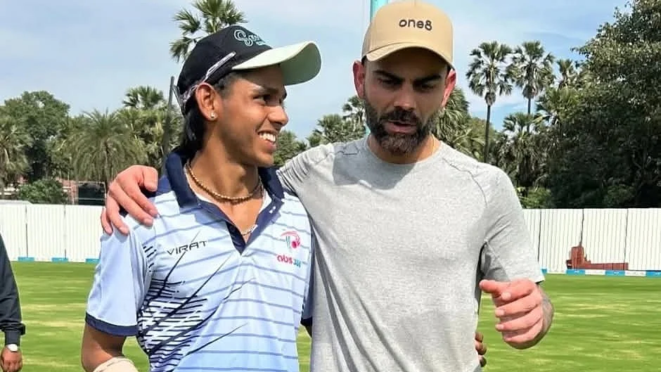 Virat Kohli has a word of advice for a young player as they prepare for the Vijay Hazare Trophy