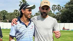 Virat Kohli has a word of advice for a young player as they prepare for the Vijay Hazare Trophy