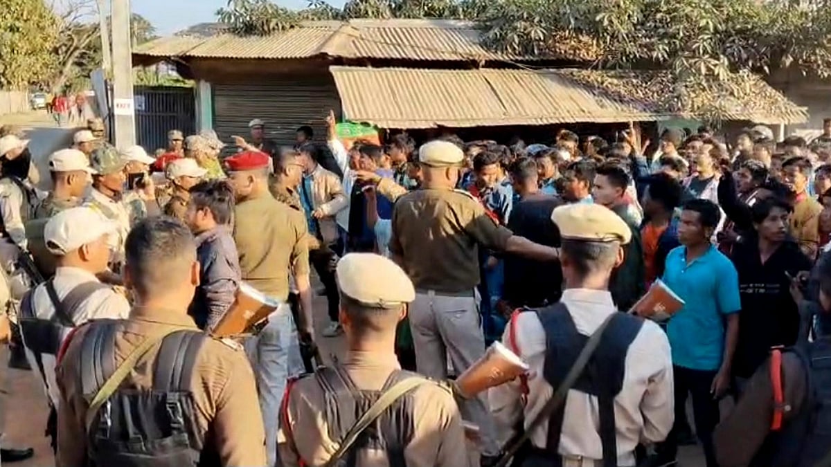 Uneasy calm returns to Assam’s West Karbi Anglong as security forces maintain tight vigil