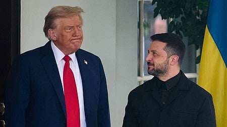 Donald Trump and Volodymyr Zelenskyy