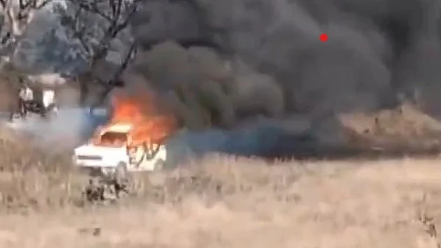 Screengrab from purported video of the violence