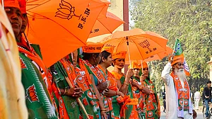 File photo of a BJP rally in Varanasi