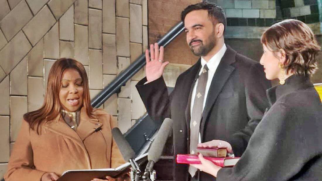 Zohran Mamdani sworn in as New York City’s first Muslim mayor 