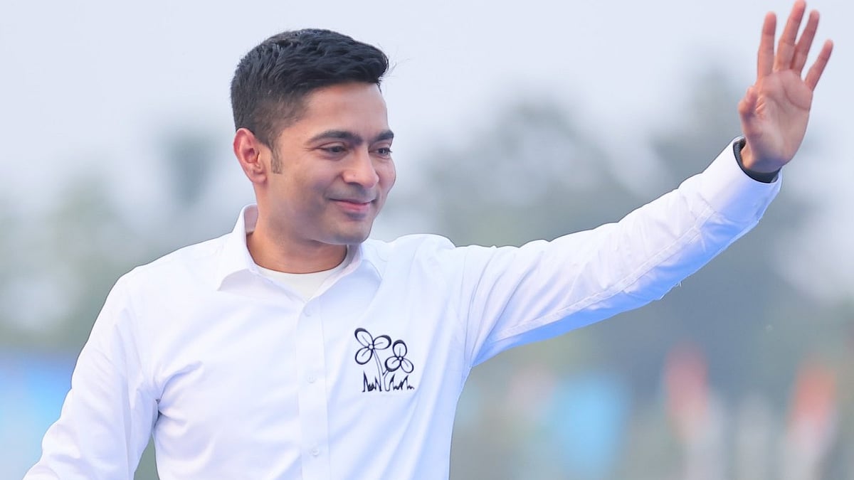 Abhishek Banerjee at the Baruipur rally