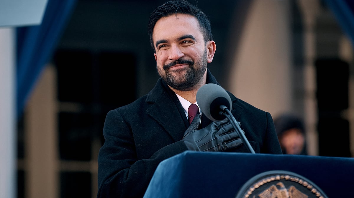 Mayor Zohran Mamdani in New York. 