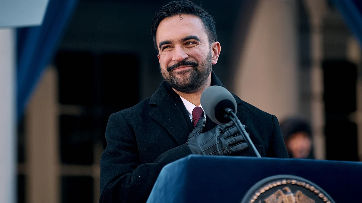 Mayor Zohran Mamdani in New York. 