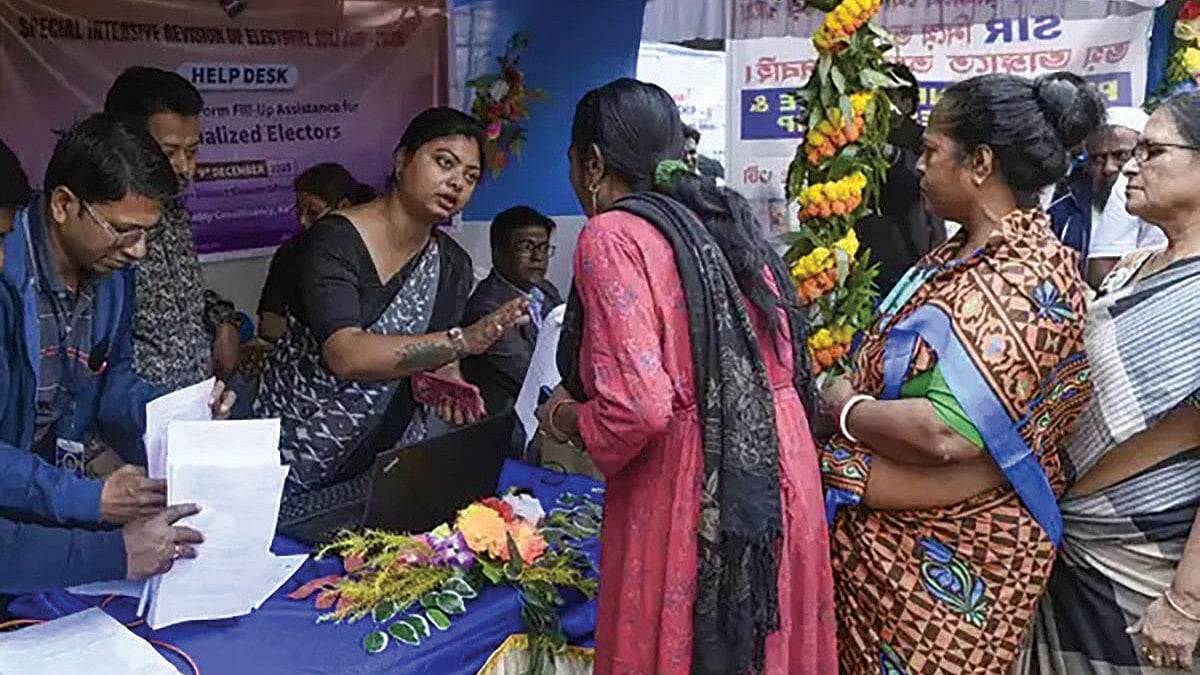An SIR camp in Sonagachi, Kolkata
