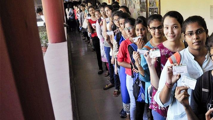 File photo of a DUSU election