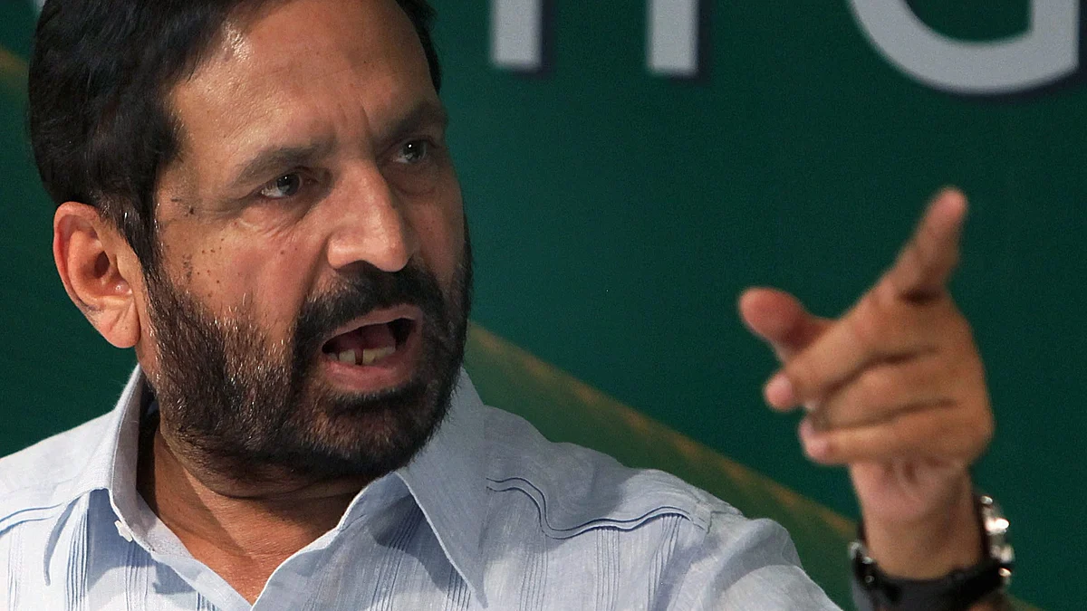 Senior Congress leader and former Union minister Suresh Kalmadi.