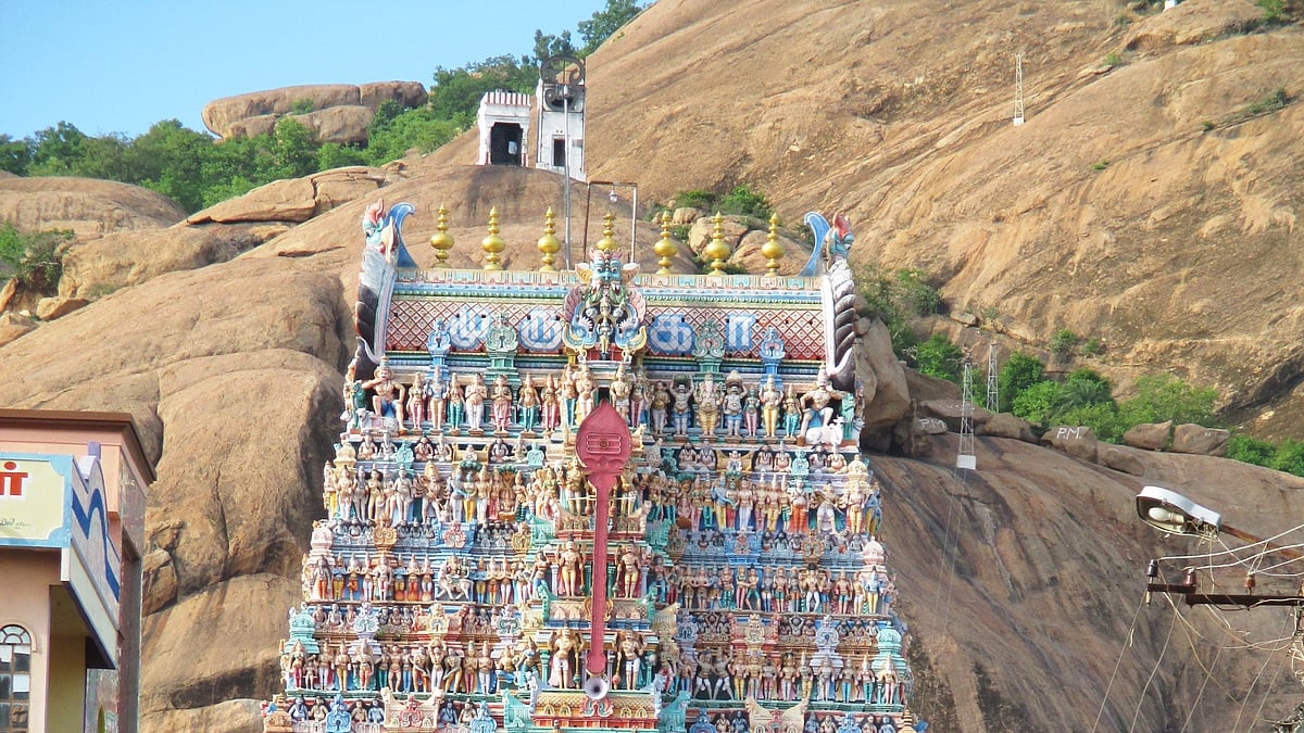 The Subramaniya Swamy temple at Thiruparankundram