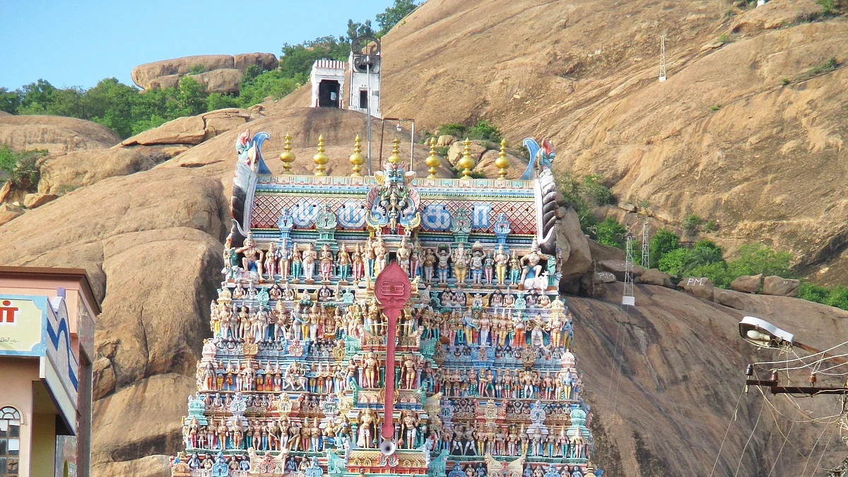 The Subramaniya Swamy temple at Thiruparankundram