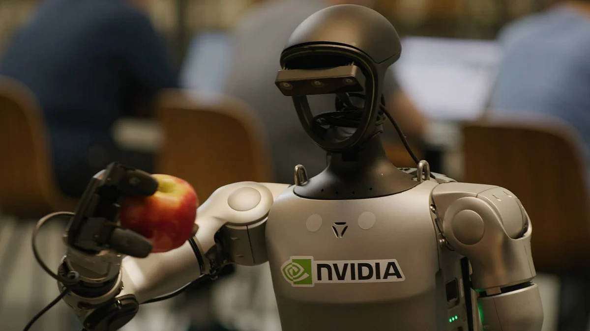 Nvidia is investing heavily in that robots