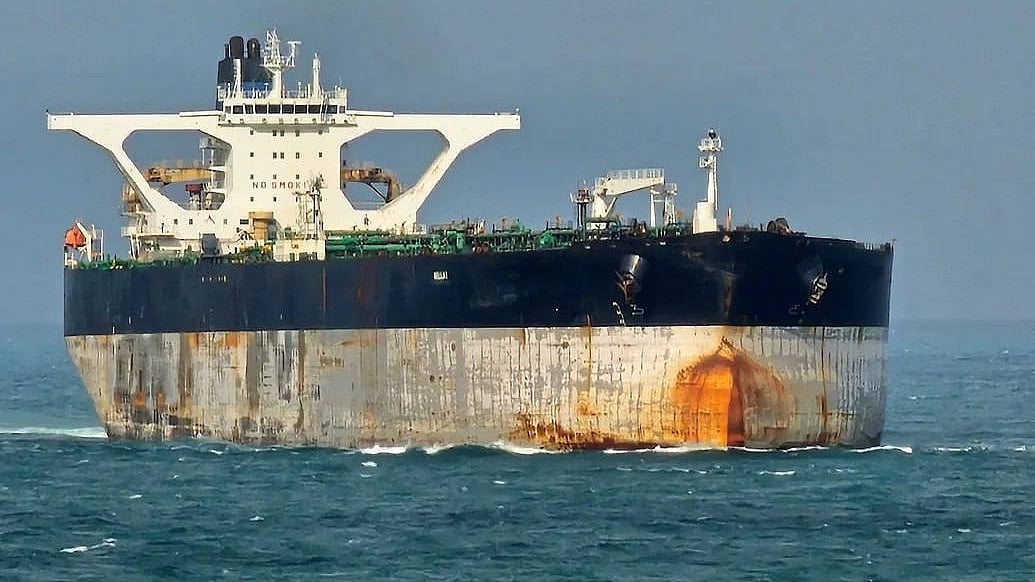 Russian-flagged oil tanker seized in the North Atlantic