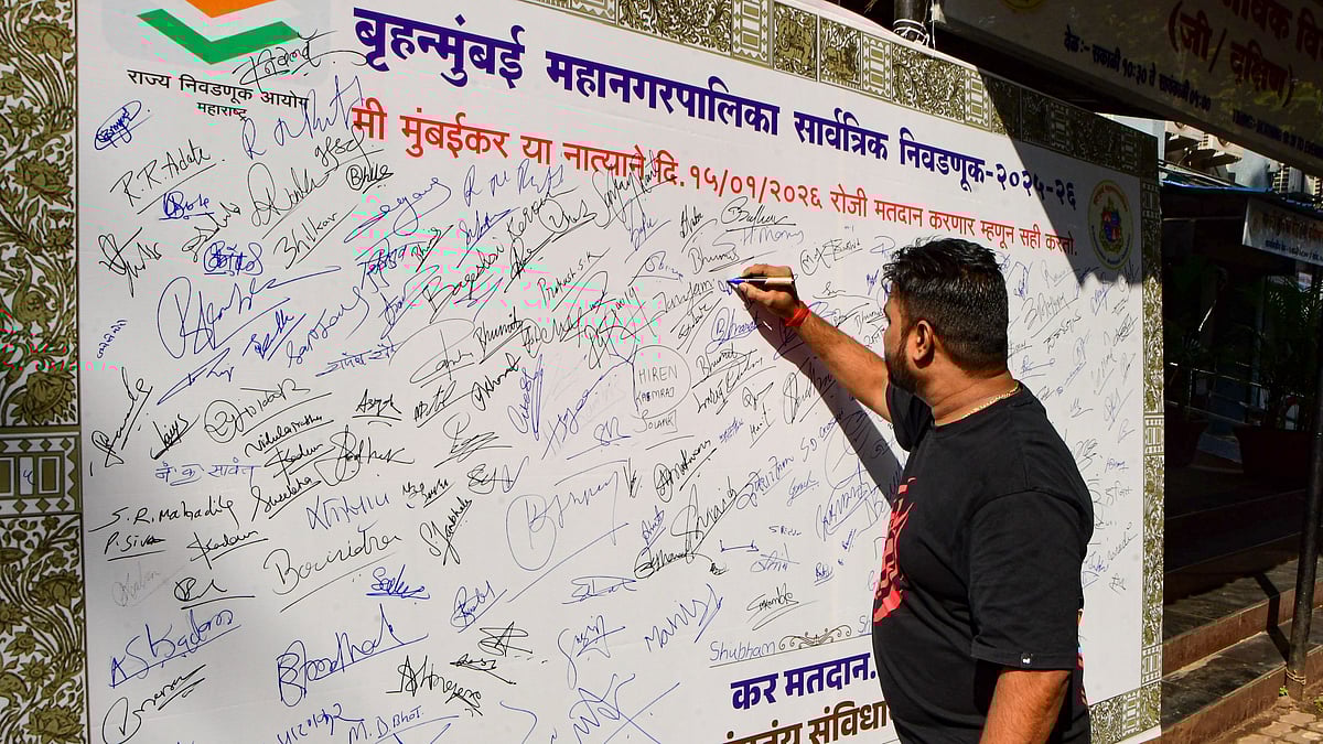 BMC's poll awareness campaign in Mumbai