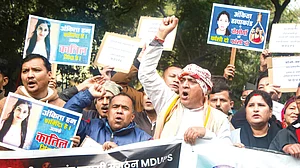 Justice for Ankita: A protest rally at Jantar Mantar in New Delhi on 4 January