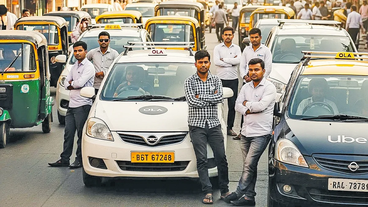 Recent protests in Mumbai saw 90 per cent app-based cabs go off the roads