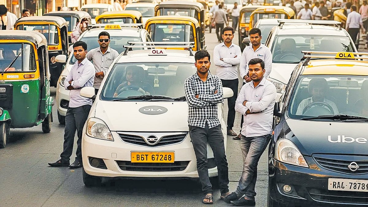Recent protests in Mumbai saw 90 per cent app-based cabs go off the roads