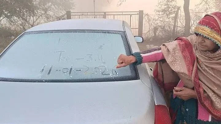 Rajasthan bore the brunt of the cold snap. 