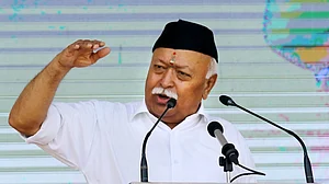 File photo of RSS chief Mohan Bhagwat