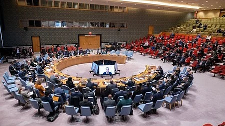 Representative image of UNSC meeting.