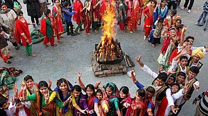 Lohri celebration in Punjab