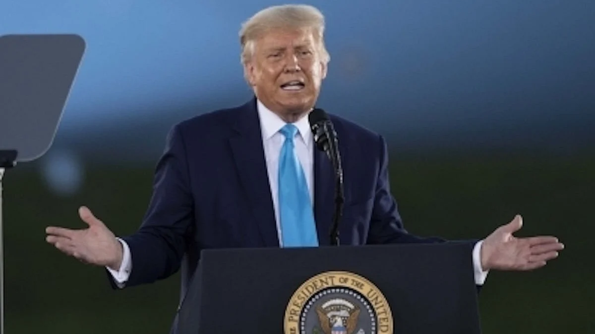 US President Donald Trump