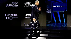 Carlos Alcaraz, who ended 2025 as world no. 1