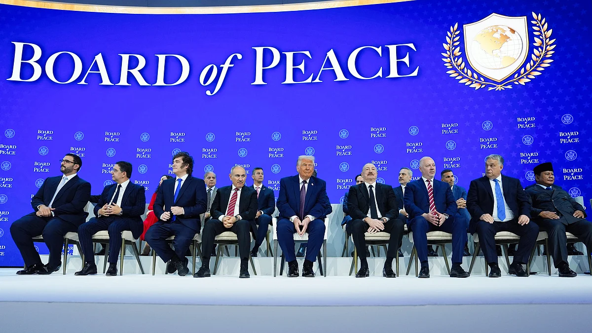Donald Trump and his Board of Peace