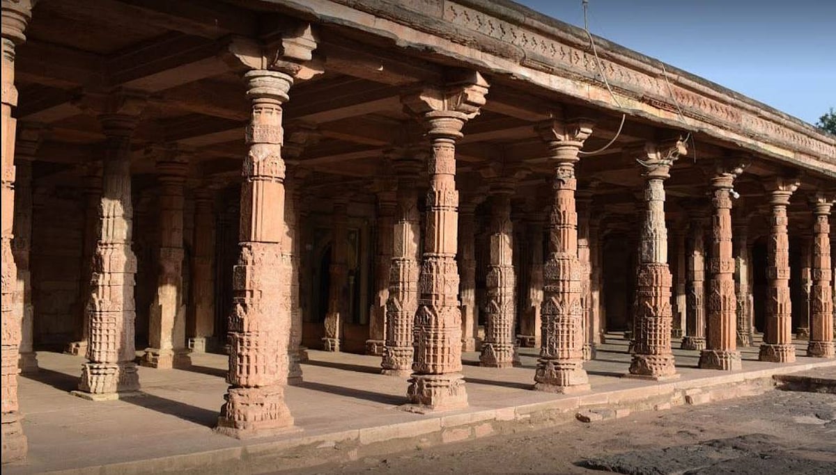 Bhojshala complex has been divided into multiple security sectors. 