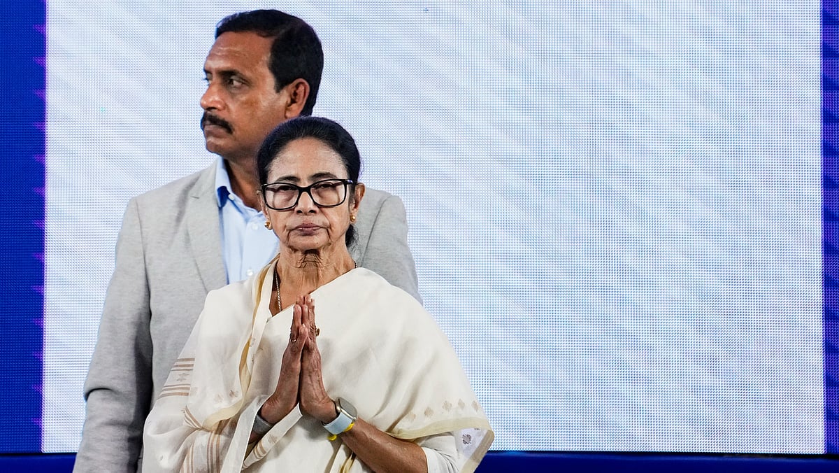 Mamata Banerjee at the opening of the Kolkata Book Fair, 22 Jan